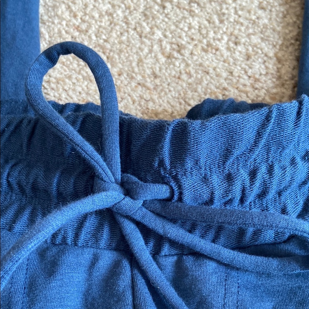 Free People Cozy Navy Blue Joggers - Picture 6 of 12